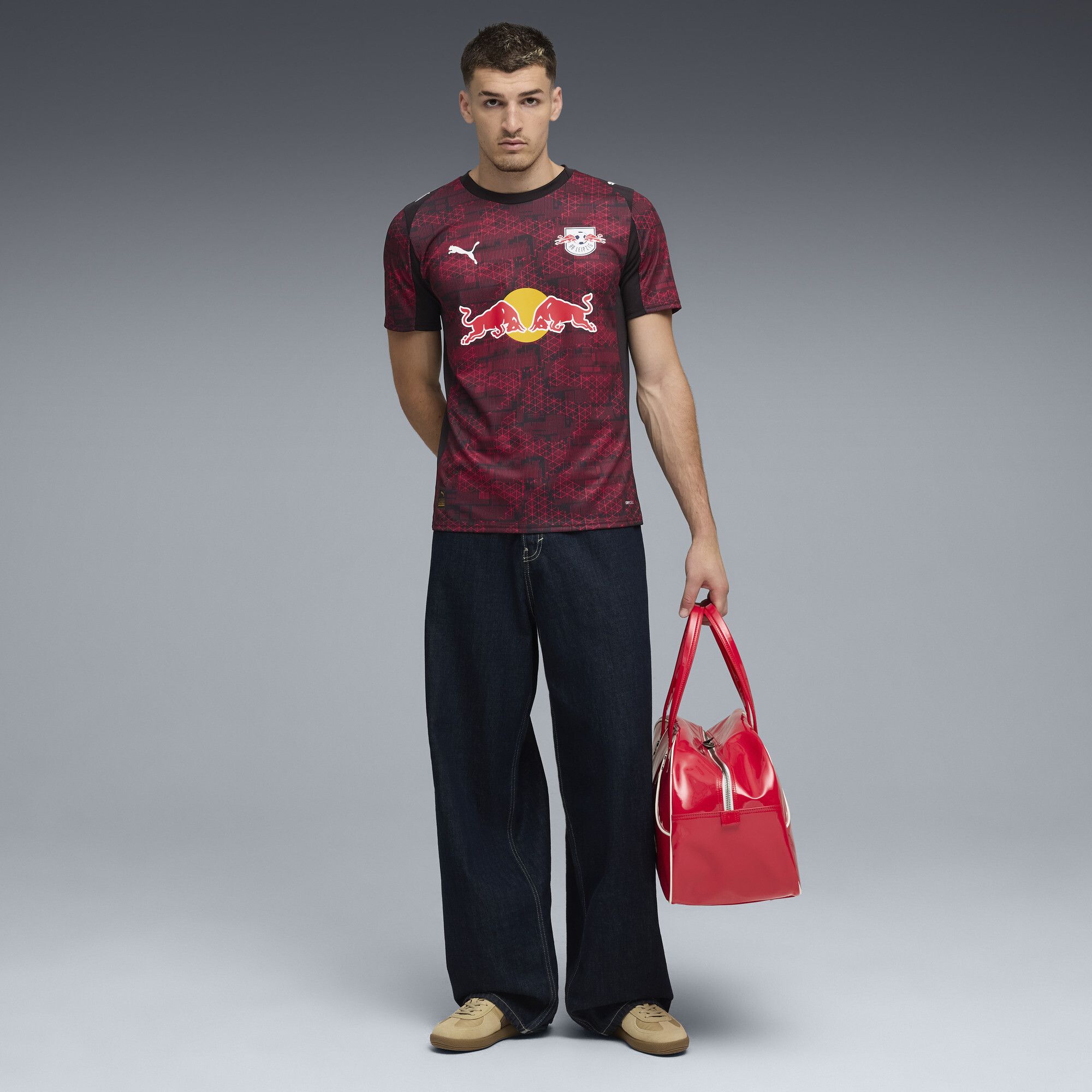 Maglia gara Third RB Leipzig 25/26 da uomo, Accessori, Nero, S - PUMA - Modalova