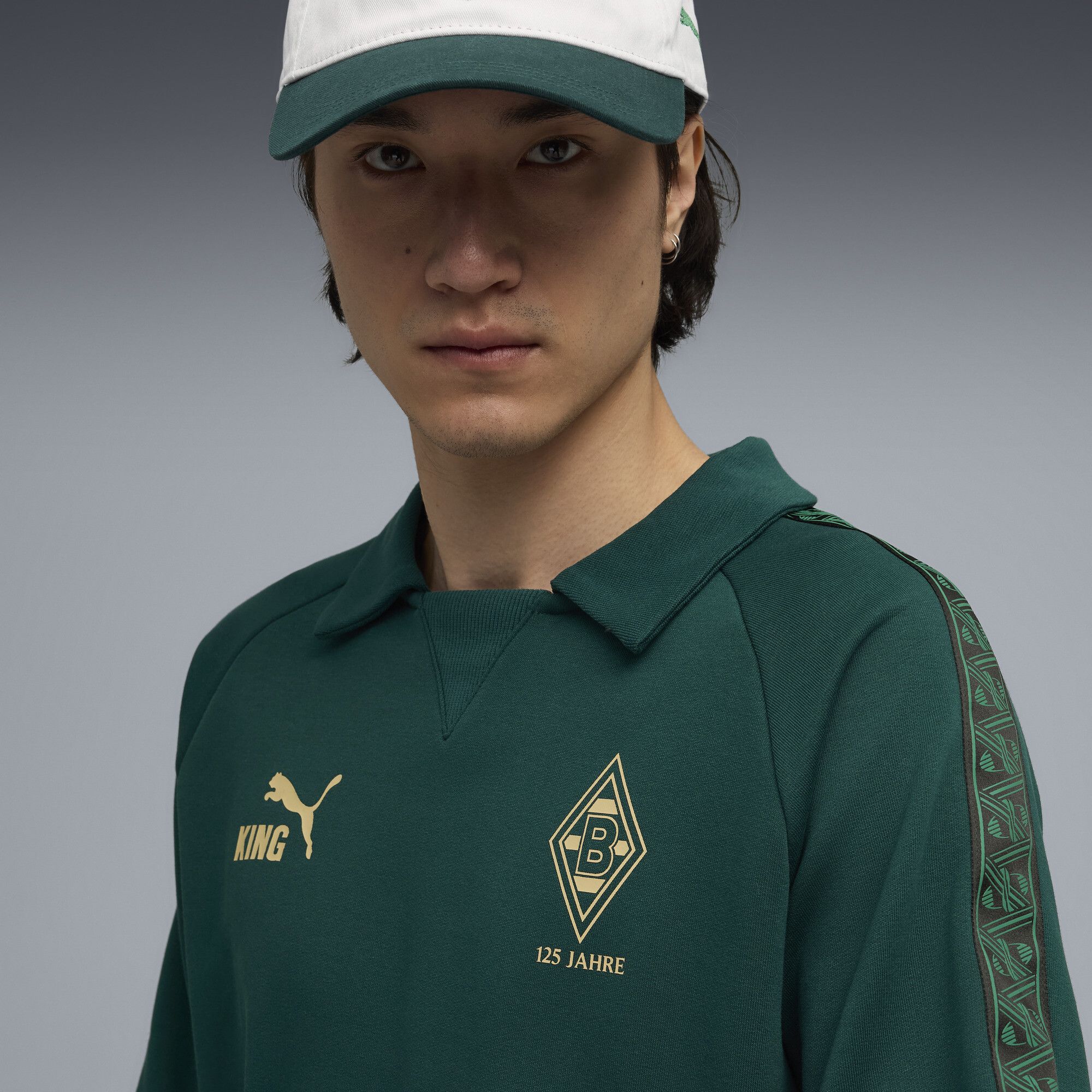 Top Borussia Mönchengladbach KING da uomo, Accessori, Verde, S - PUMA - Modalova