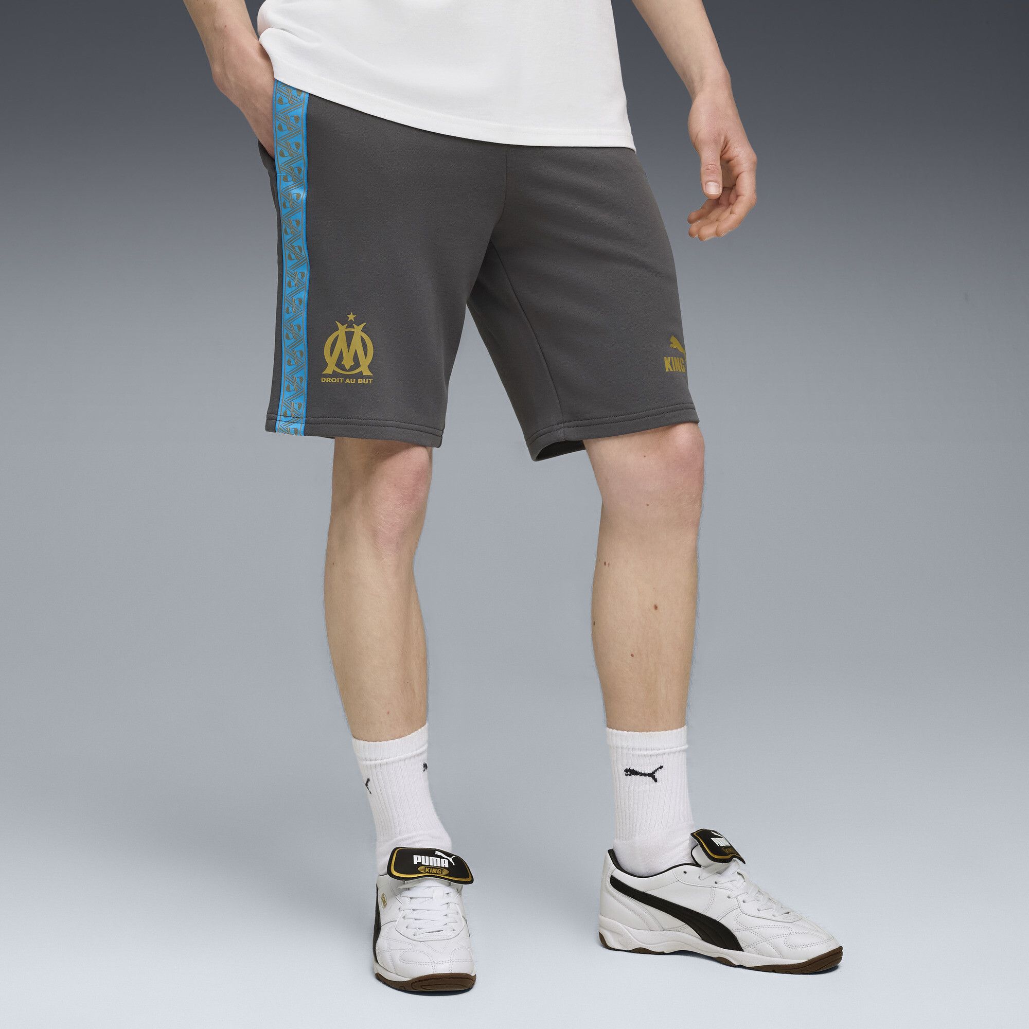 Olympique de Marseille KING Sweat-Shorts Herren, Accessoires, , S - PUMA - Modalova