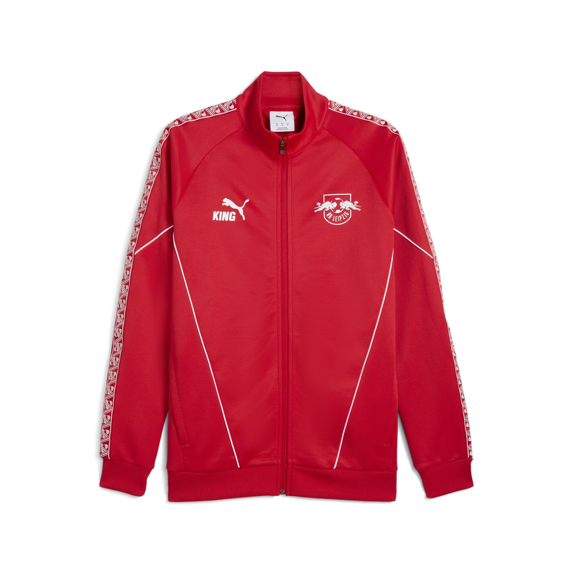 Giacca RB Leipzig KING Anthem da uomo, Abbigliamento, Rosso, S - PUMA - Modalova
