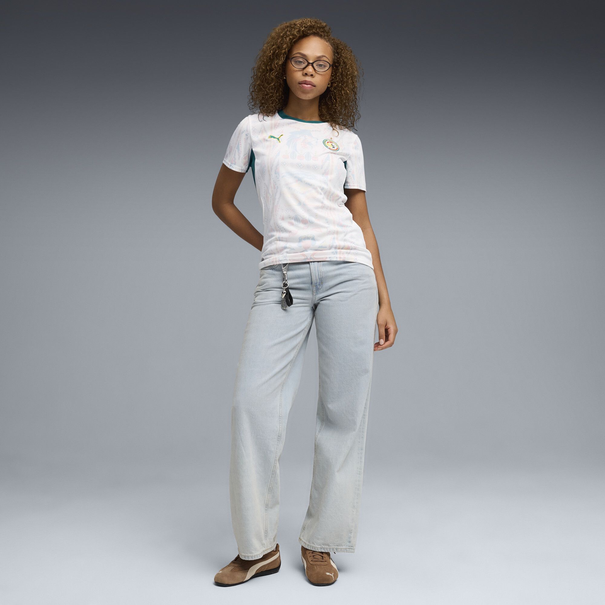 Camiseta Senegal 1.ª equipación 2026 para mujer, Accesoiros, Blanco, S - PUMA - Modalova