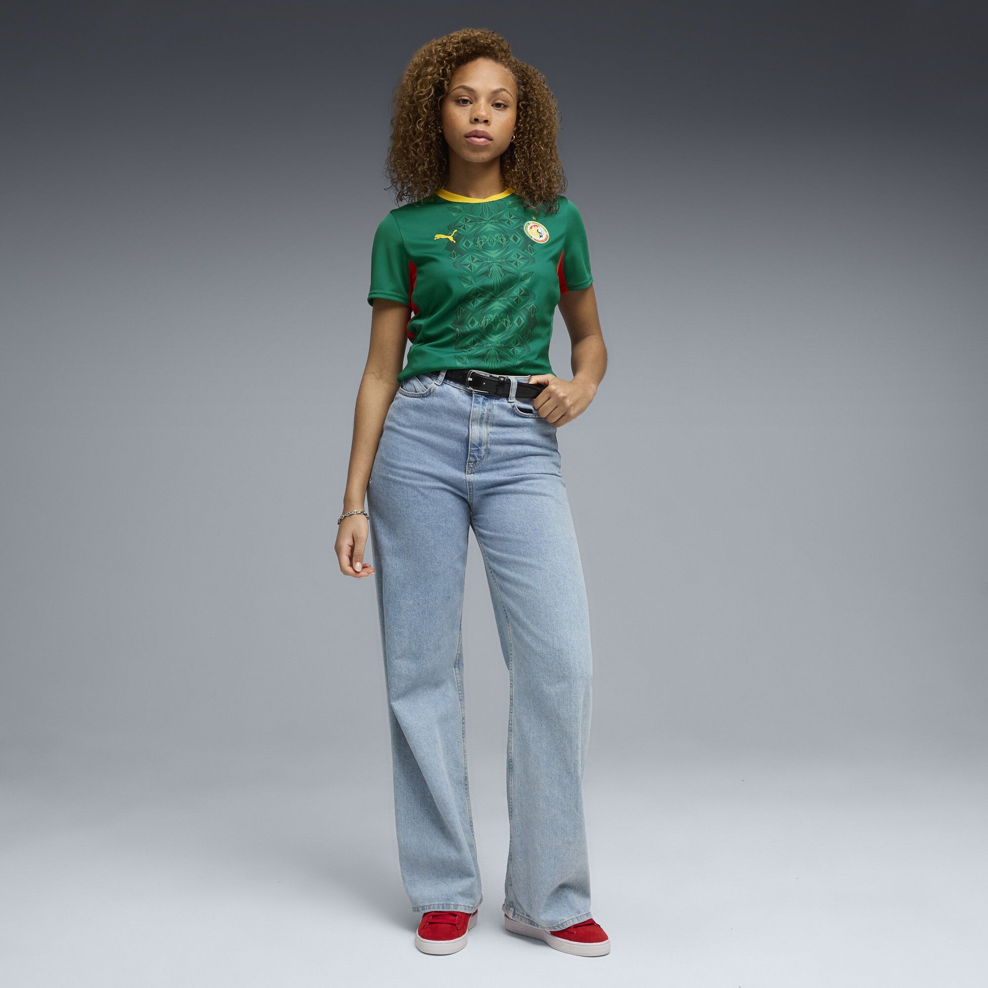 Camiseta Senegal 2.ª equipación 2026 para mujer, Accesoiros, Verde, S - PUMA - Modalova