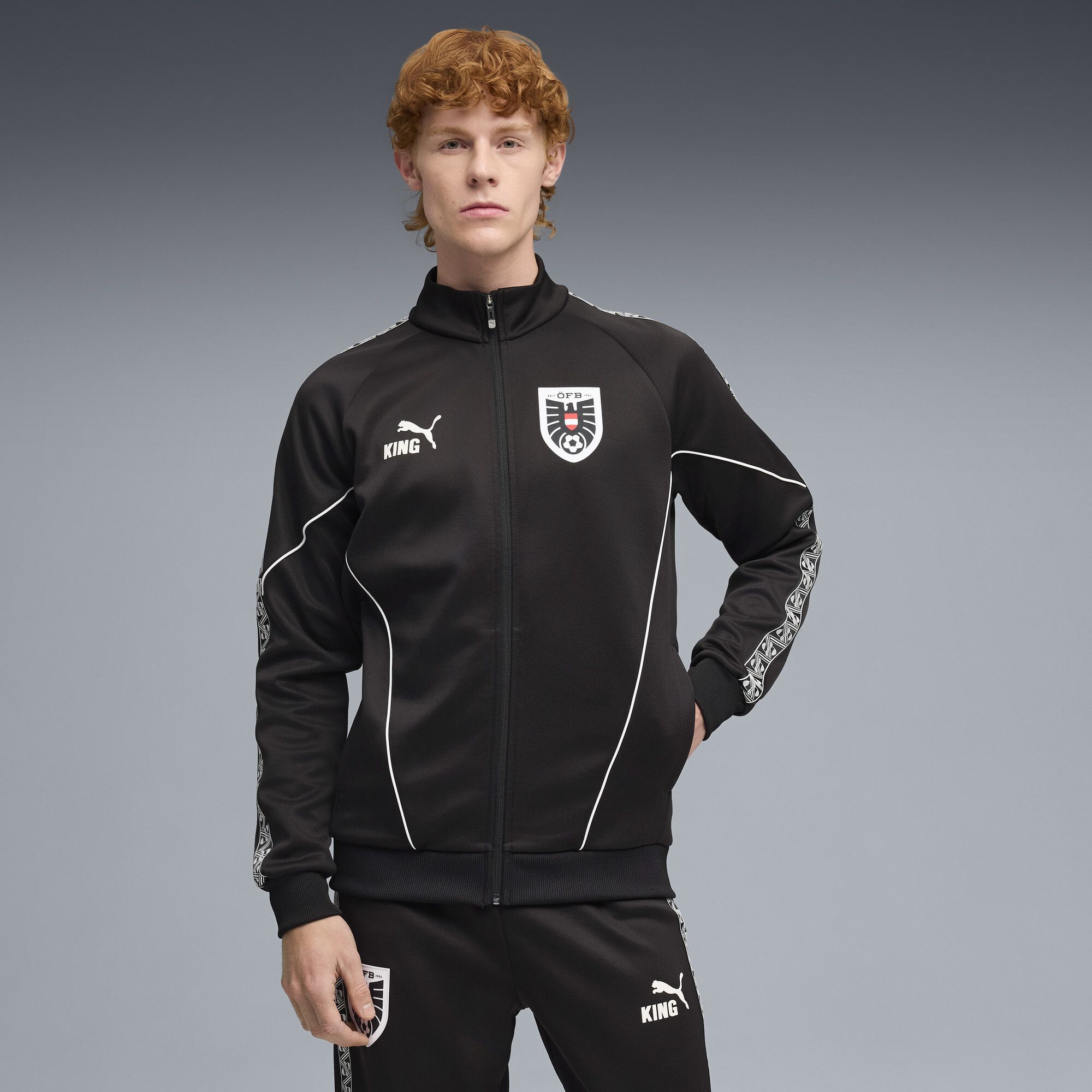 Austria KING Anthem Track Jacket Men in | Size 3XL - PUMA - Modalova