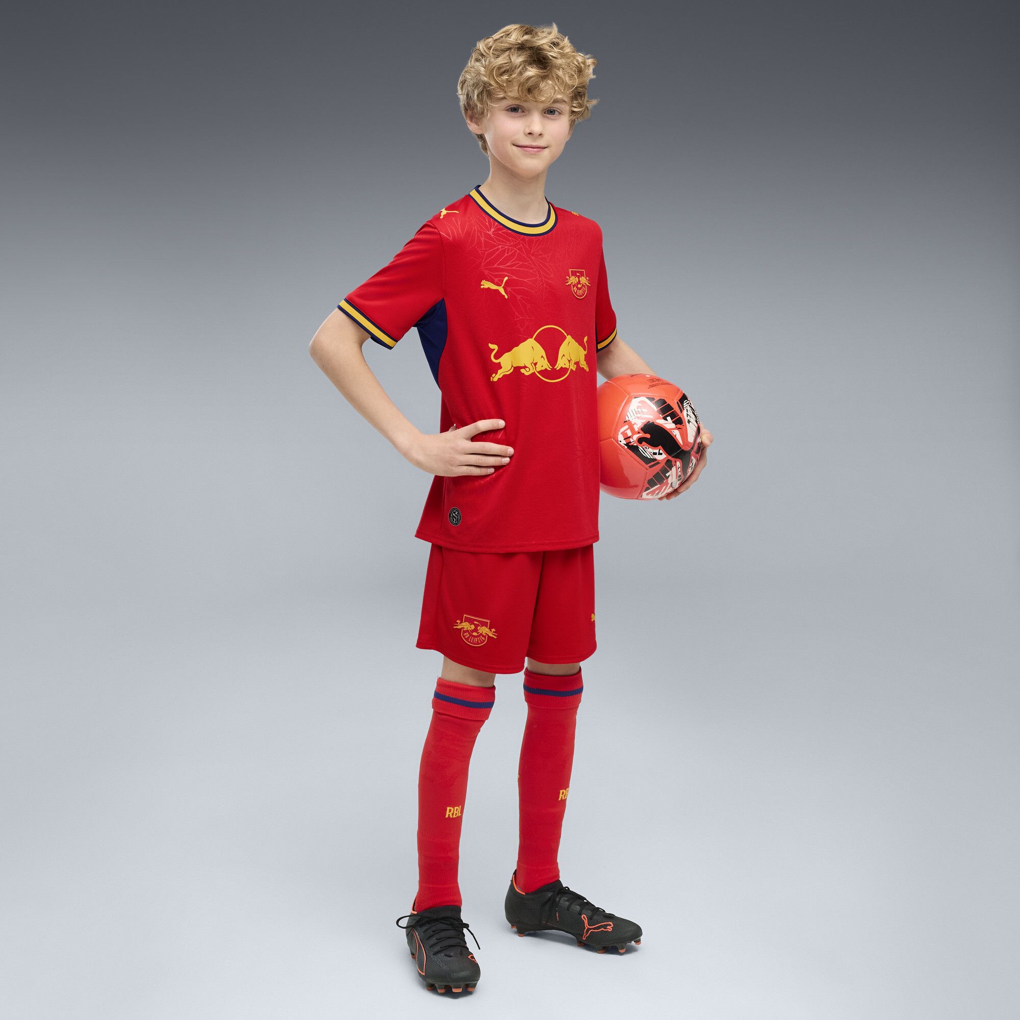 Shorts RB Leipzig 26/27 per ragazzi, Accessori, Rosso, 15-16Y - PUMA - Modalova