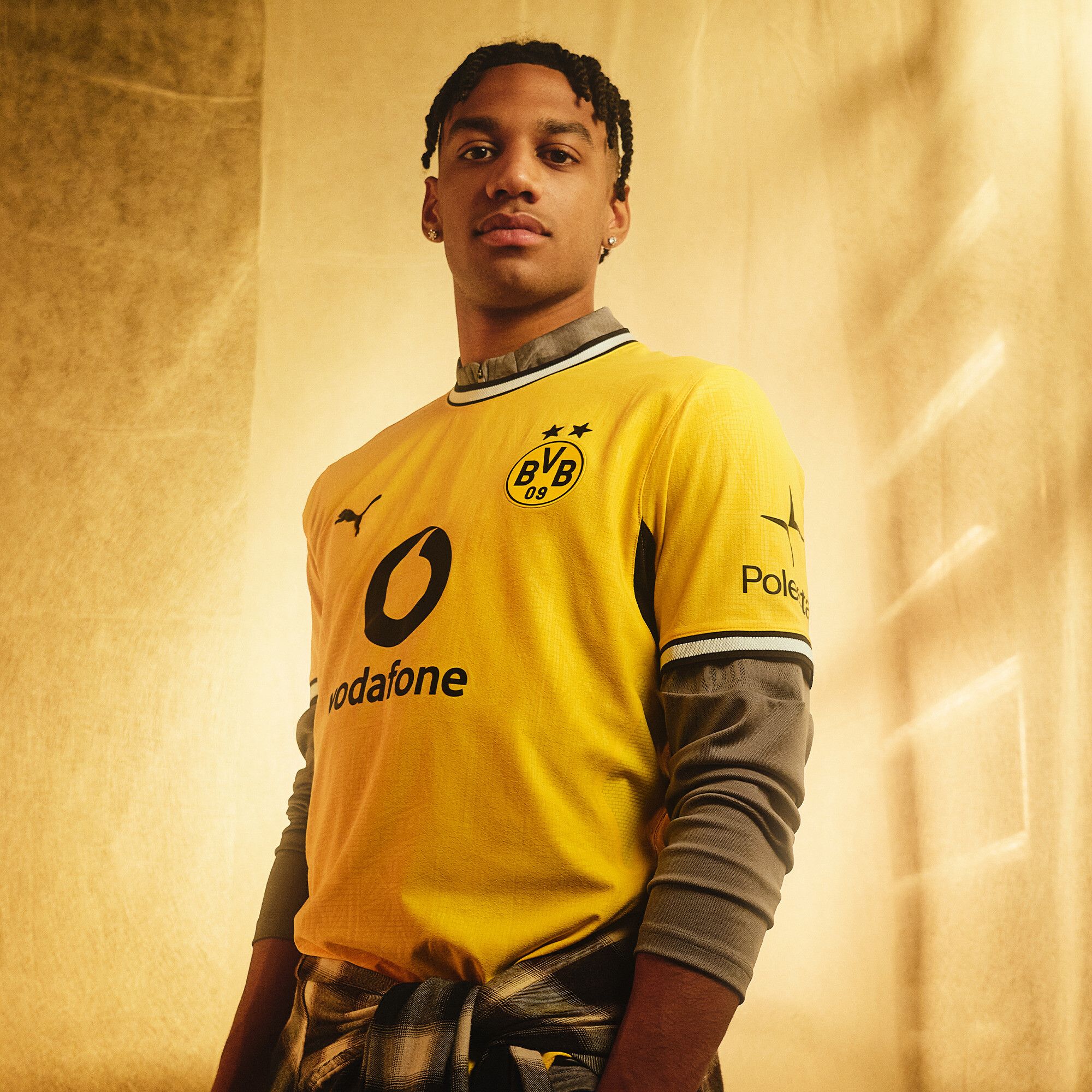 Camiseta Borussia Dortmund 1.ª equipación 26/27 para hombre, Accesoiros, Amarillo, S - PUMA - Modalova