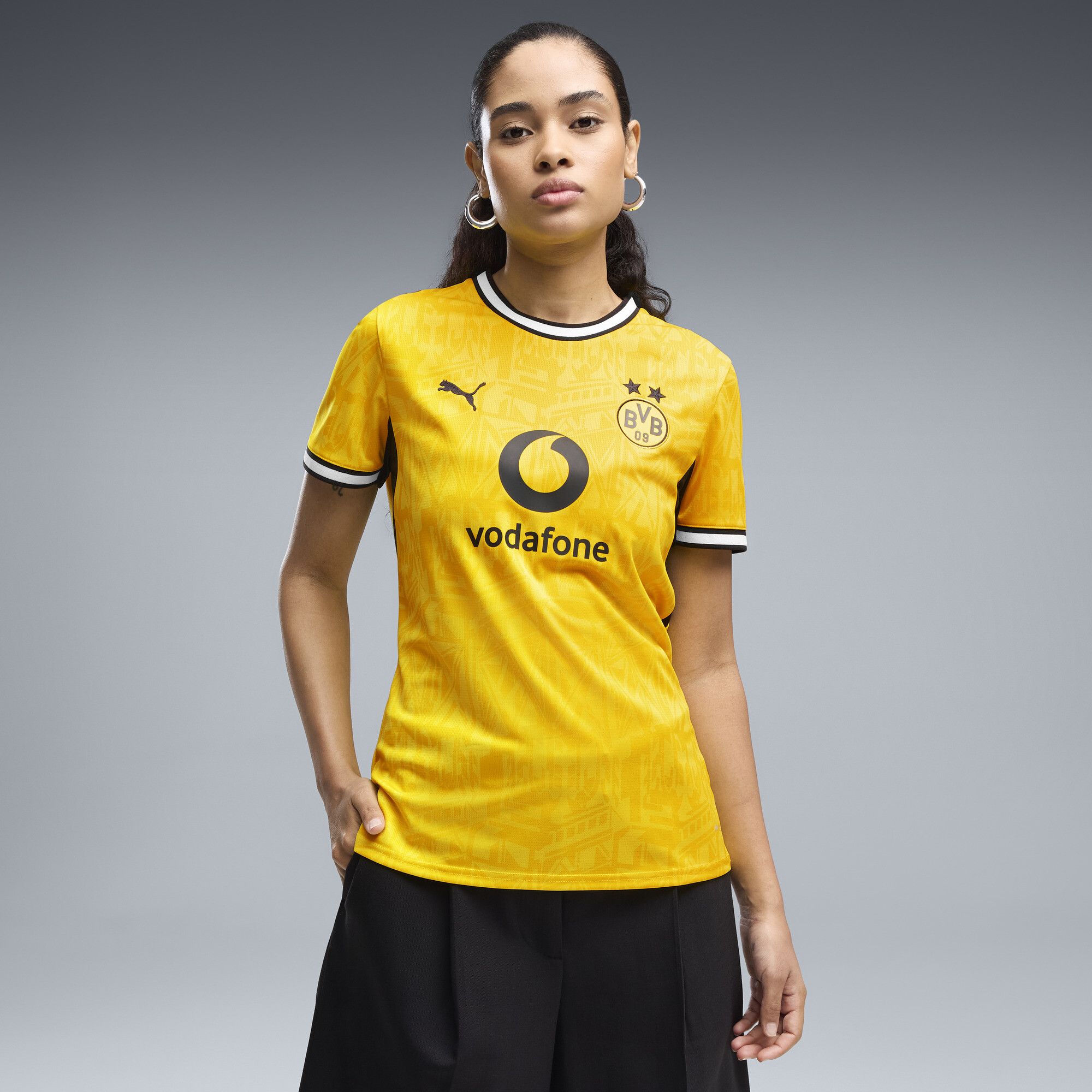 Camiseta Borussia Dortmund 1.ª equipación 26/27 para mujer, Accesoiros, Amarillo, S - PUMA - Modalova