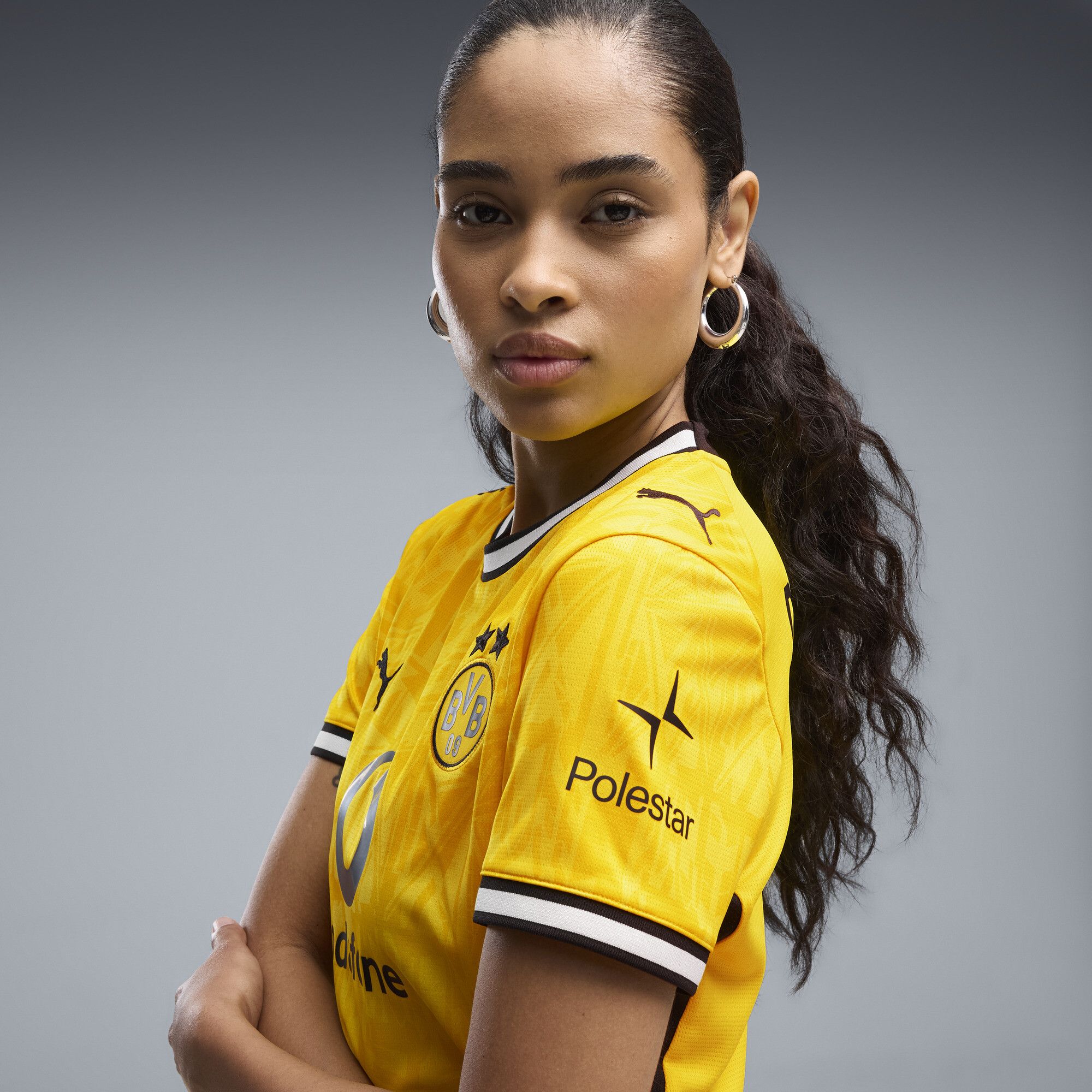 Camiseta Borussia Dortmund 1.ª equipación 26/27 para mujer, Accesoiros, Amarillo, S - PUMA - Modalova