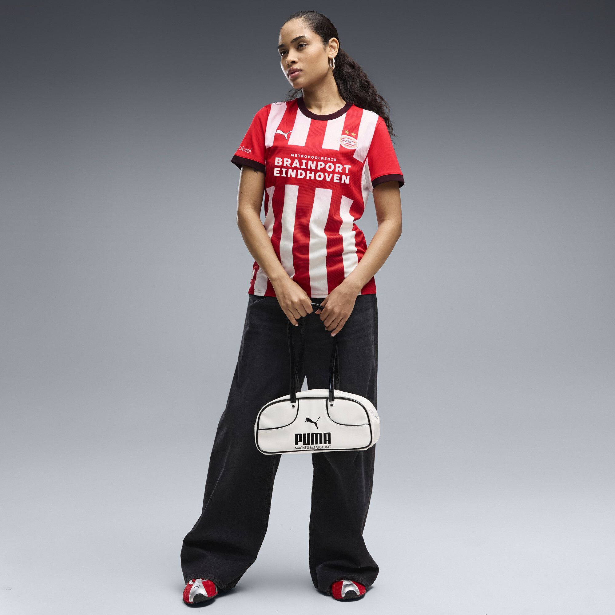 Maglia gara Home PSV Eindhoven 26/27 da donna, Accessori, Rosso, S - PUMA - Modalova