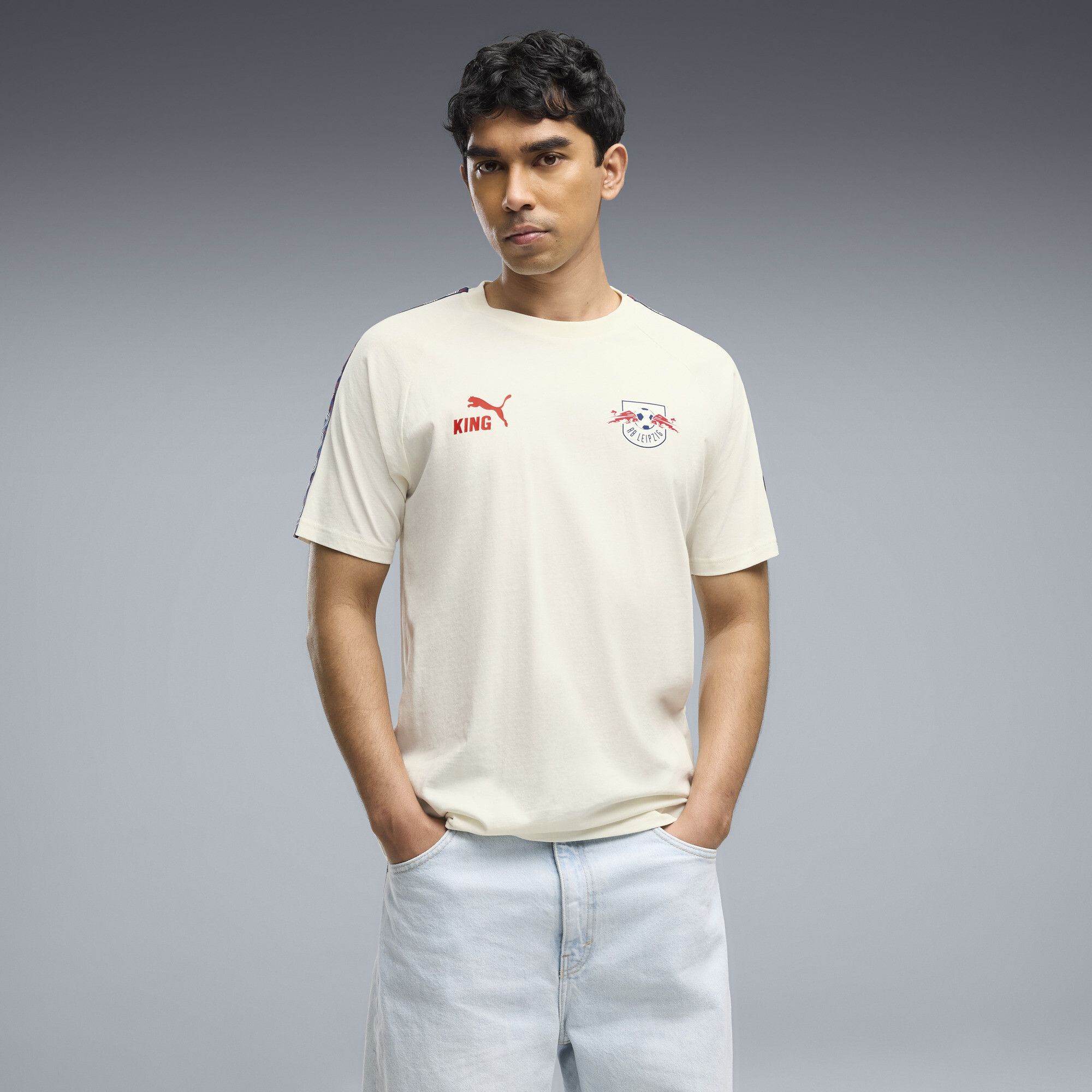 T-shirt RB Leipzig KING da uomo, Accessori, Bianco, S - PUMA - Modalova