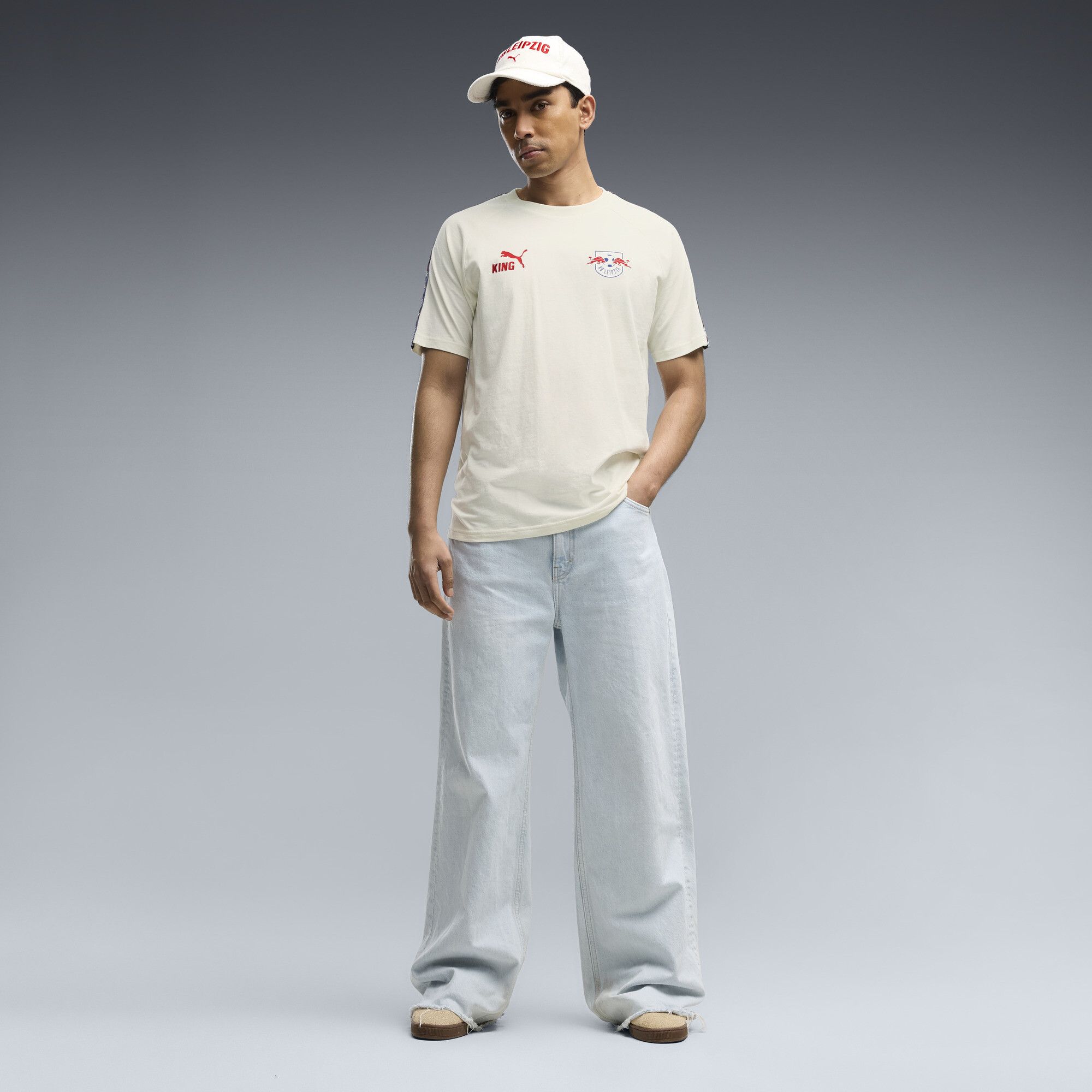 T-shirt RB Leipzig KING da uomo, Accessori, Bianco, S - PUMA - Modalova