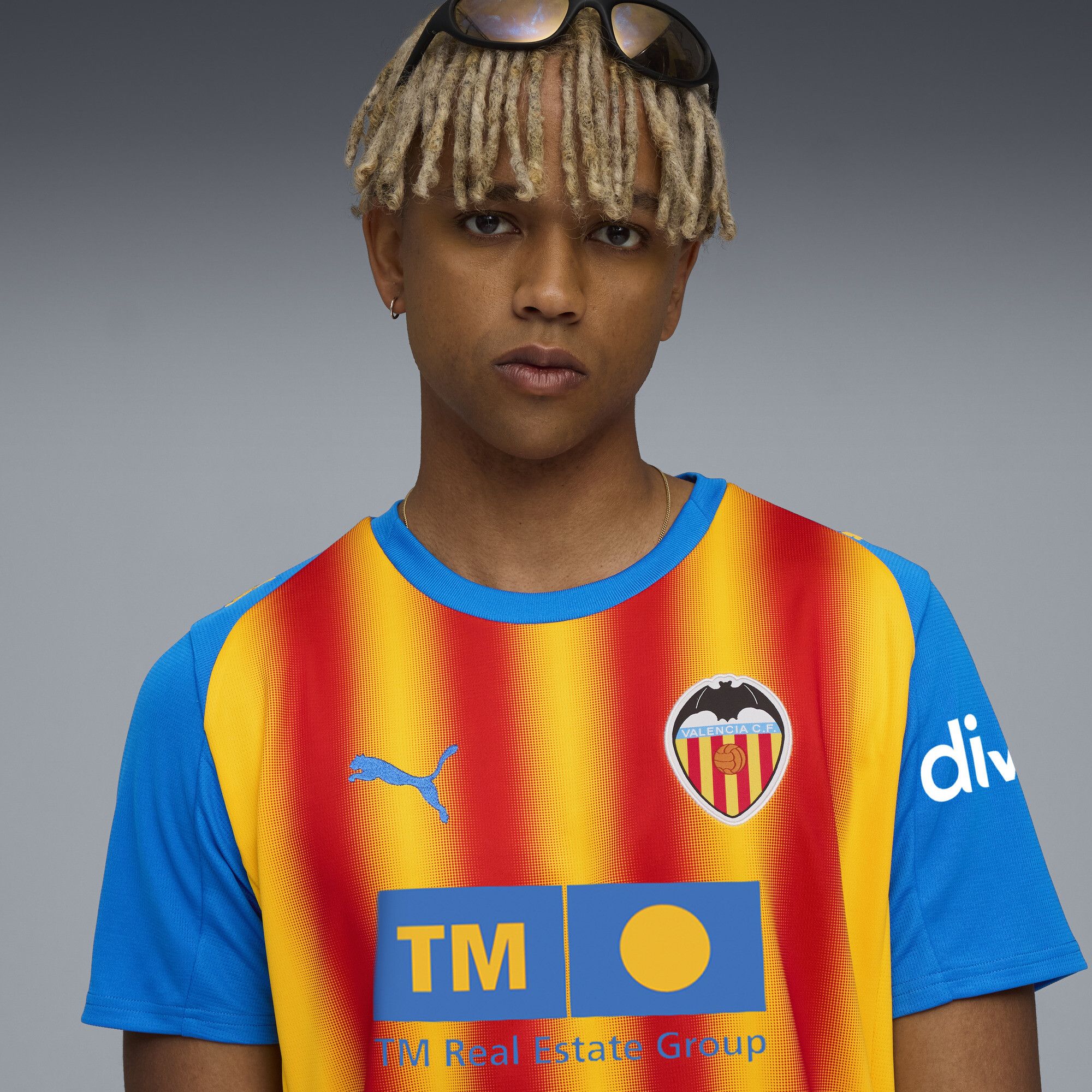Maglia gara Third Valencia CF 25/26 da uomo, Accessori, Giallo, XL - PUMA - Modalova