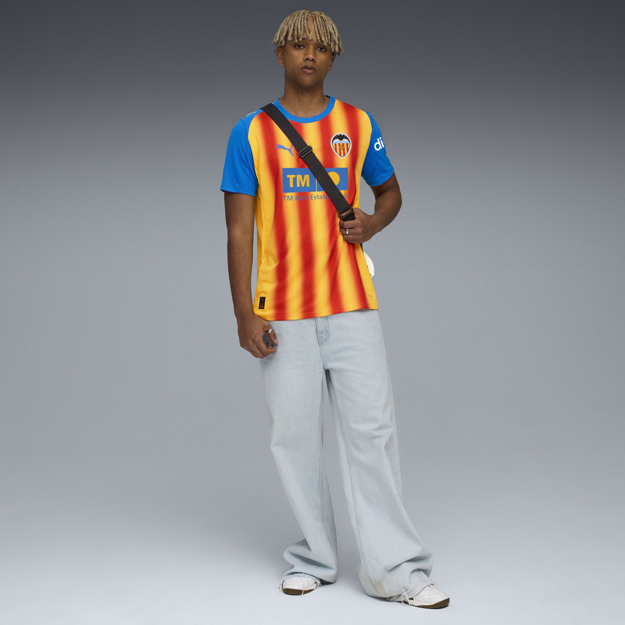 Maglia gara Third Valencia CF 25/26 da uomo, Accessori, Giallo, XL - PUMA - Modalova