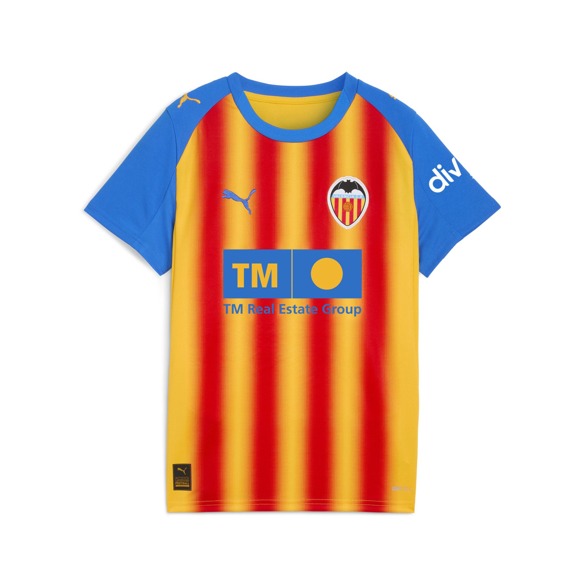 Maglia gara Third Valencia CF 25/26 per ragazzi, Abbigliamento, Giallo, 15-16Y - PUMA - Modalova
