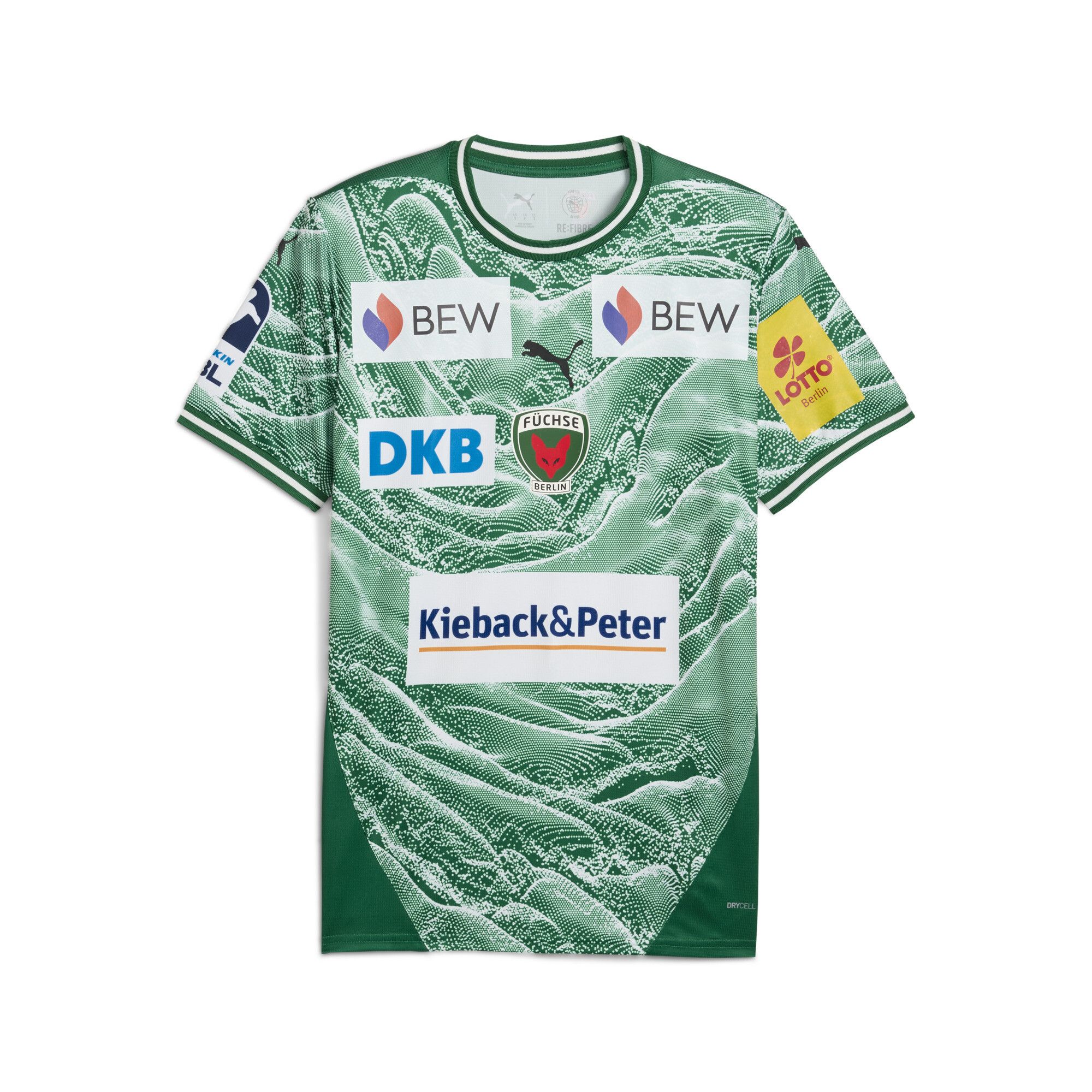 Maglia gara Home Füchse Berlin 25/26 da uomo, Accessori, Verde, S - PUMA - Modalova