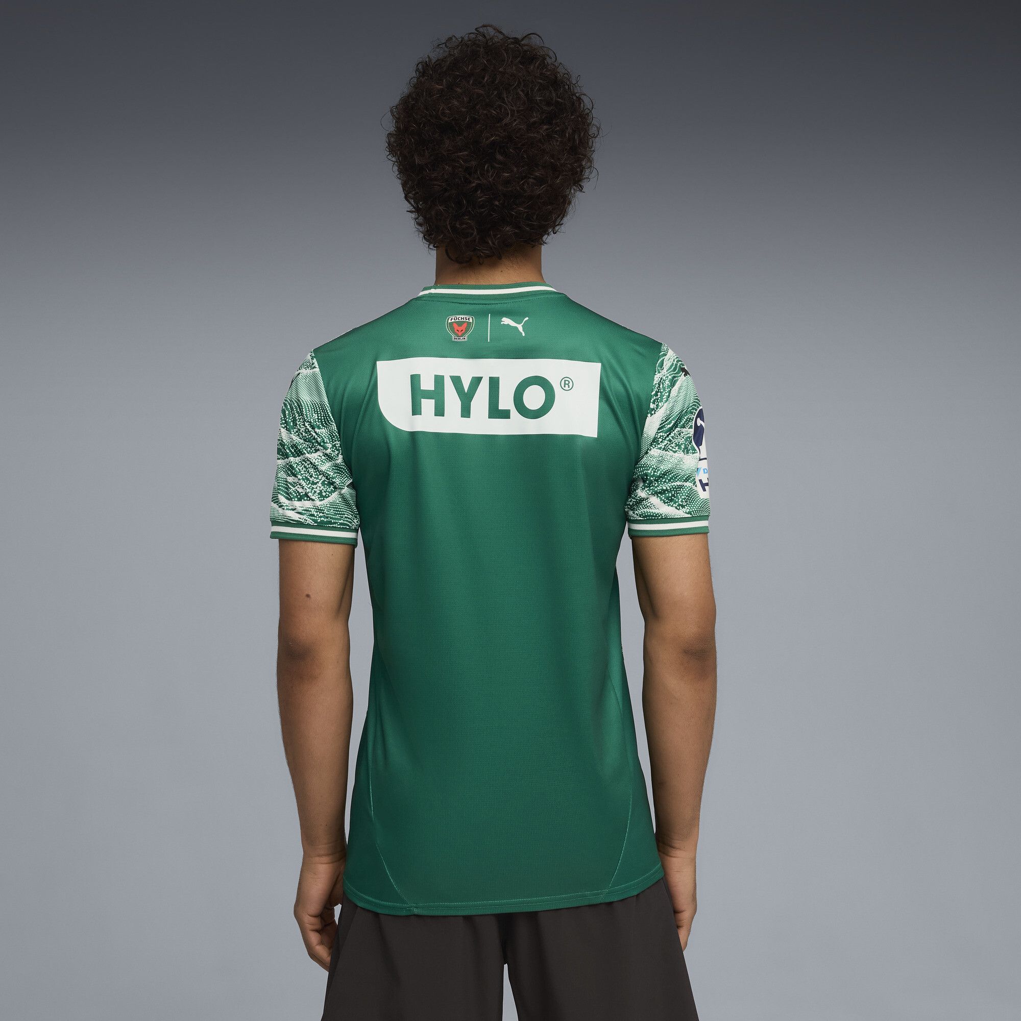 Maglia gara Home Füchse Berlin 25/26 da uomo, Accessori, Verde, S - PUMA - Modalova