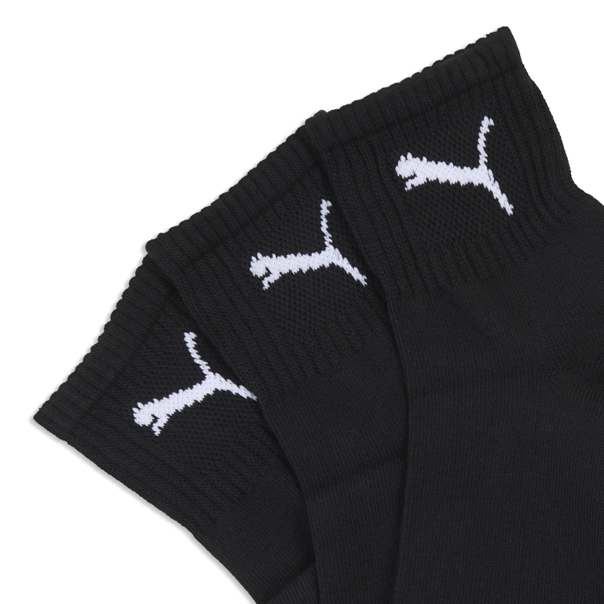 Calcetines cortos unisex (3 pares), Ropa, Negro, 35-38 - PUMA - Modalova