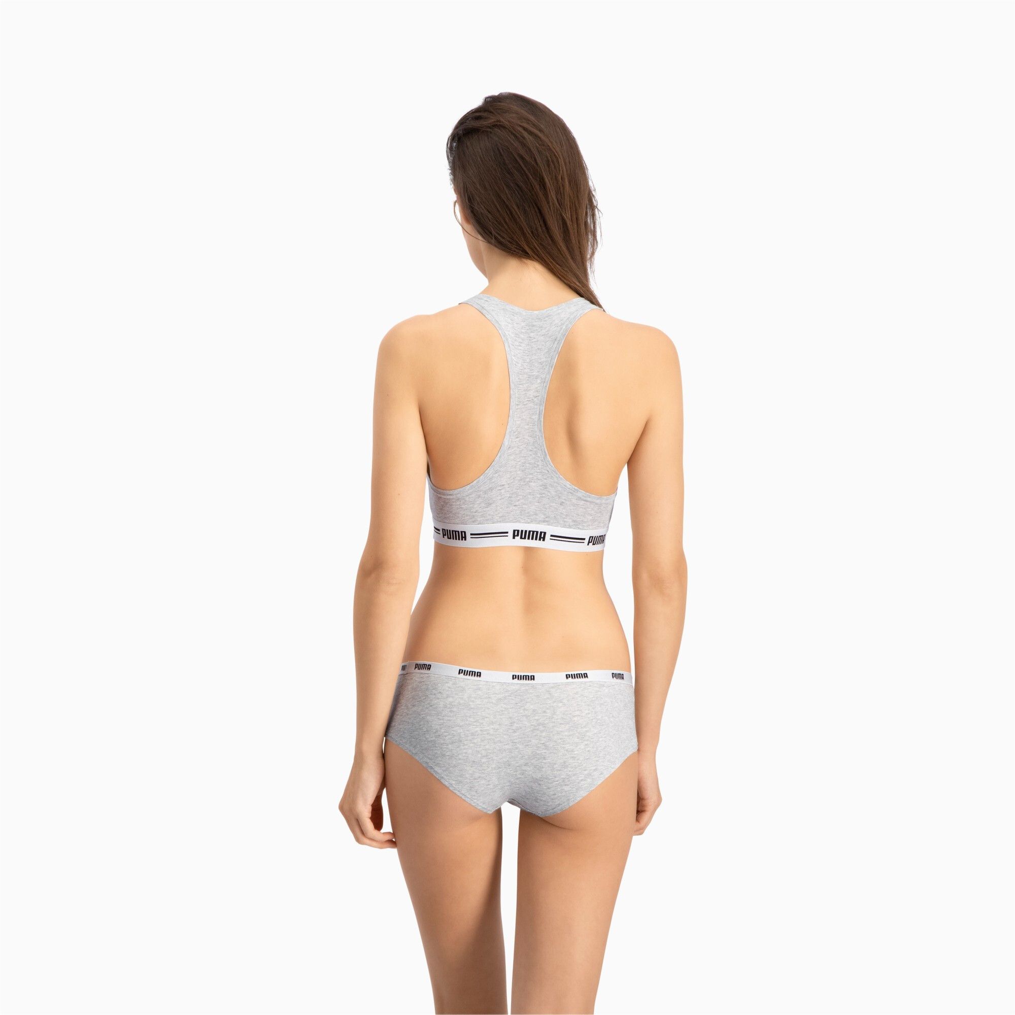 Hípsters para mujer (paquete de 2), Ropa, Gris, 4 - PUMA - Modalova