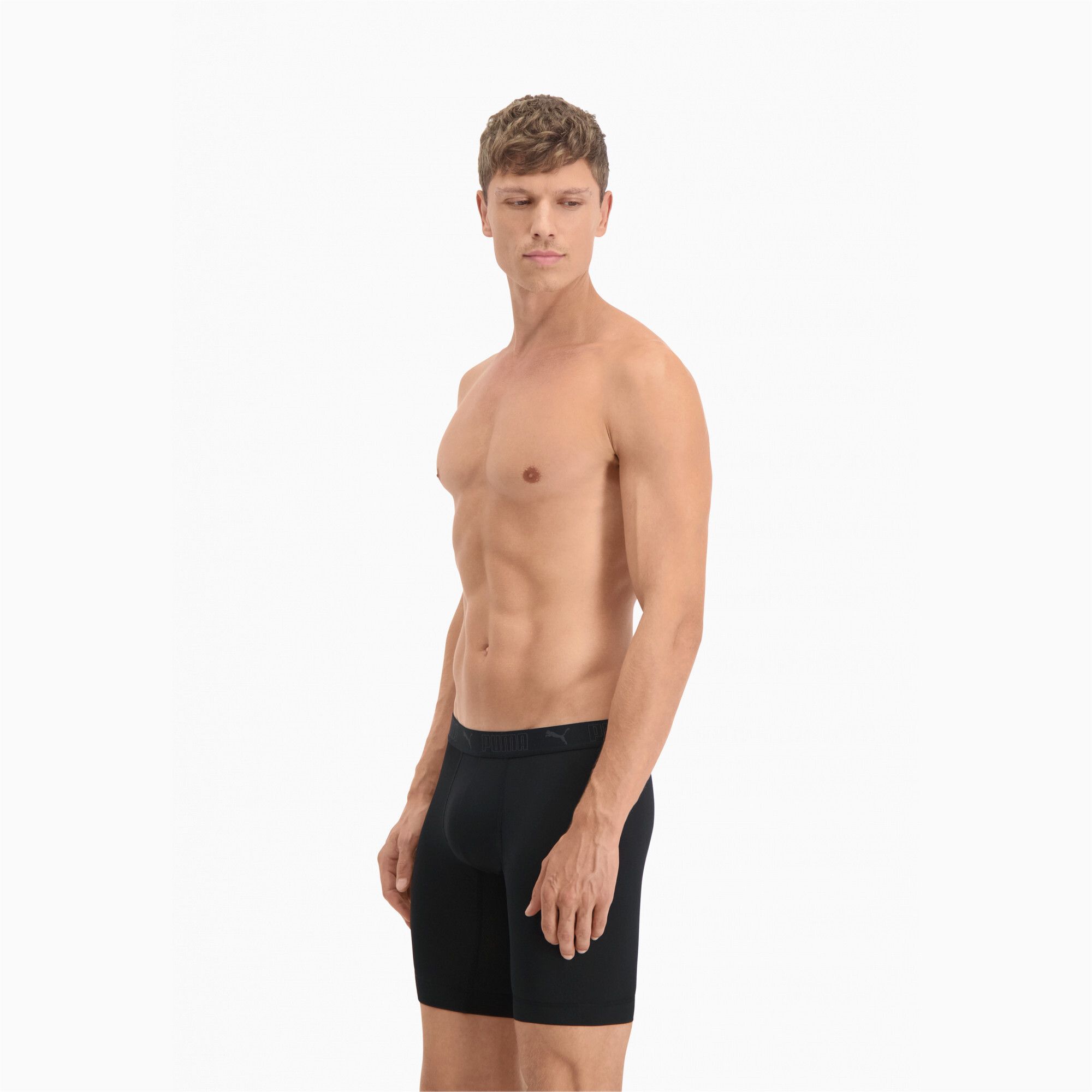 Sport lange Mikrofaser Boxershorts Herren (2er-Pack), Kleidung, , 4 - PUMA - Modalova