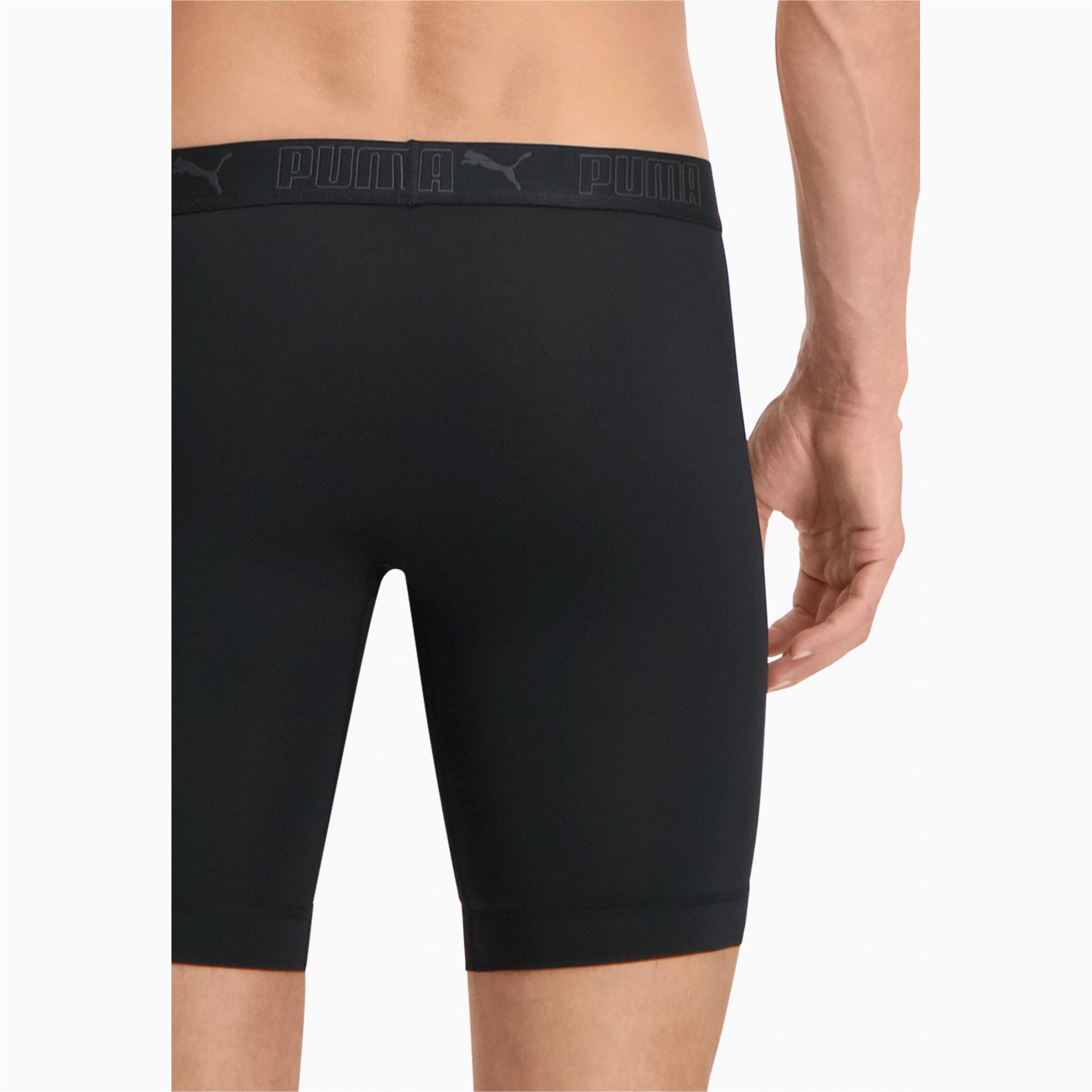 Sport lange Mikrofaser Boxershorts Herren (2er-Pack), Kleidung, , 4 - PUMA - Modalova