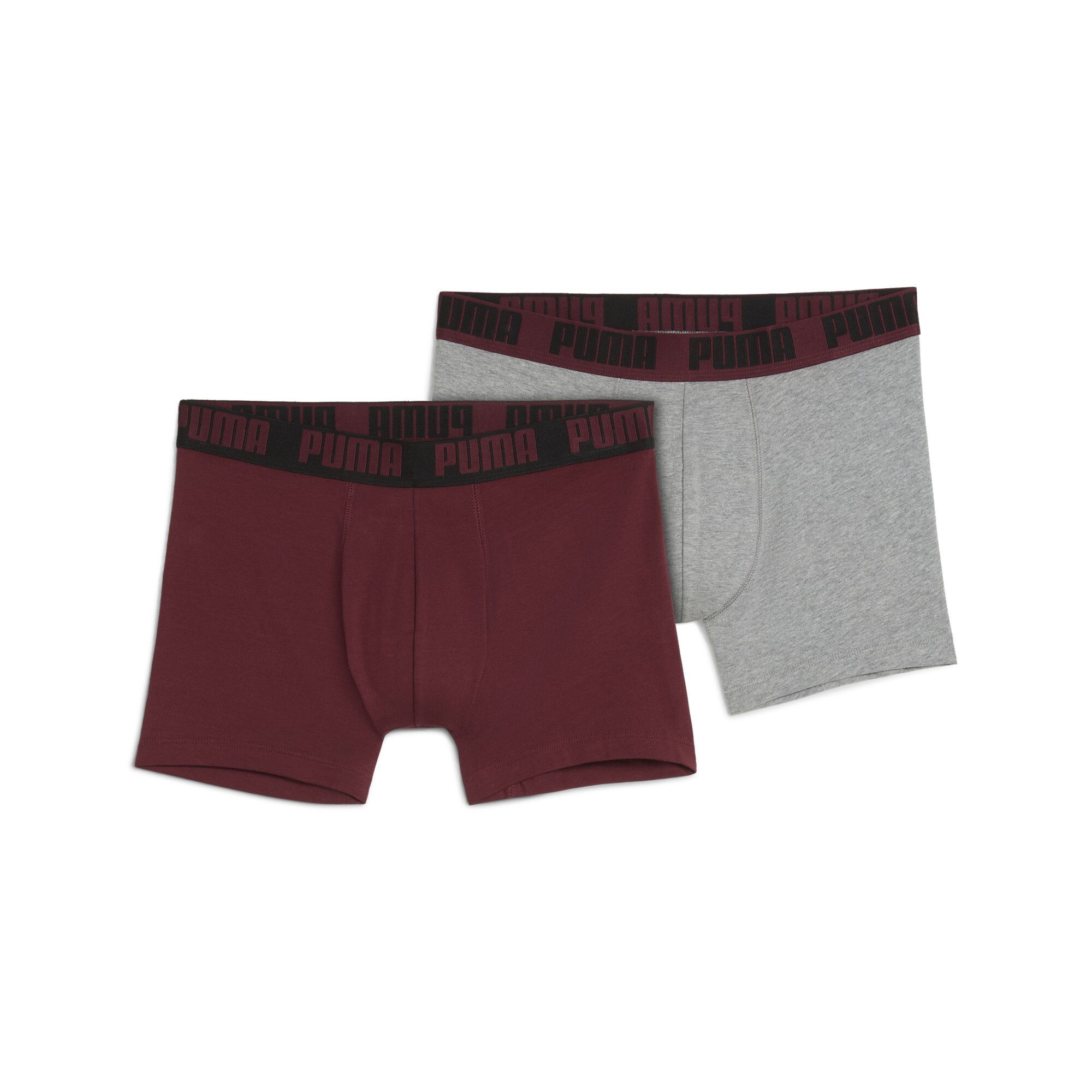 Calzoncillos bóxer para hombre (paquete de 2), Ropa, Rojo, 4 - PUMA - Modalova
