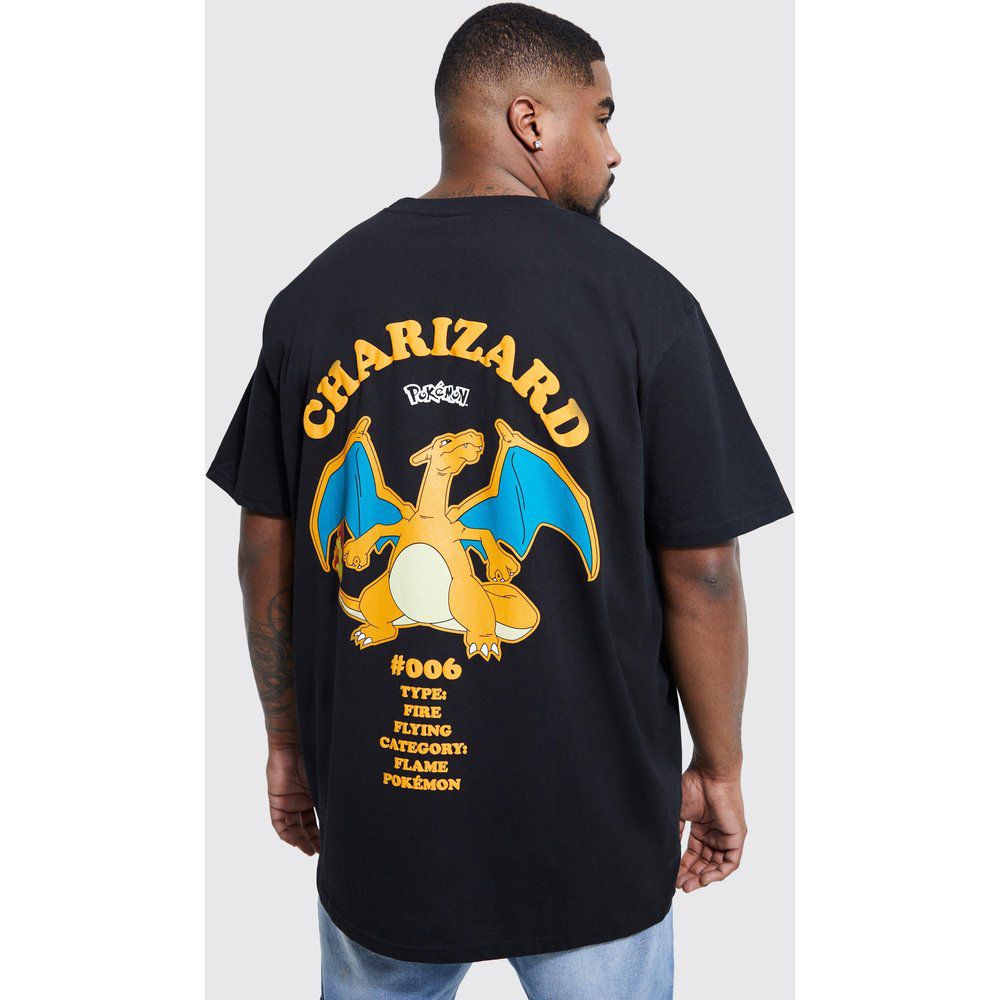 T-shirt Plus Size ufficiale Pokémon - boohoo - Modalova