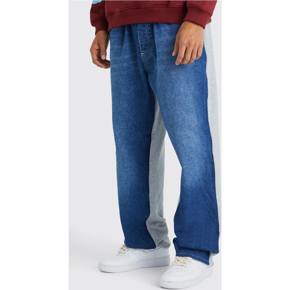 Pantaloni tuta ibridi Tall extra comodi con vita elasticizzata - boohoo - Modalova