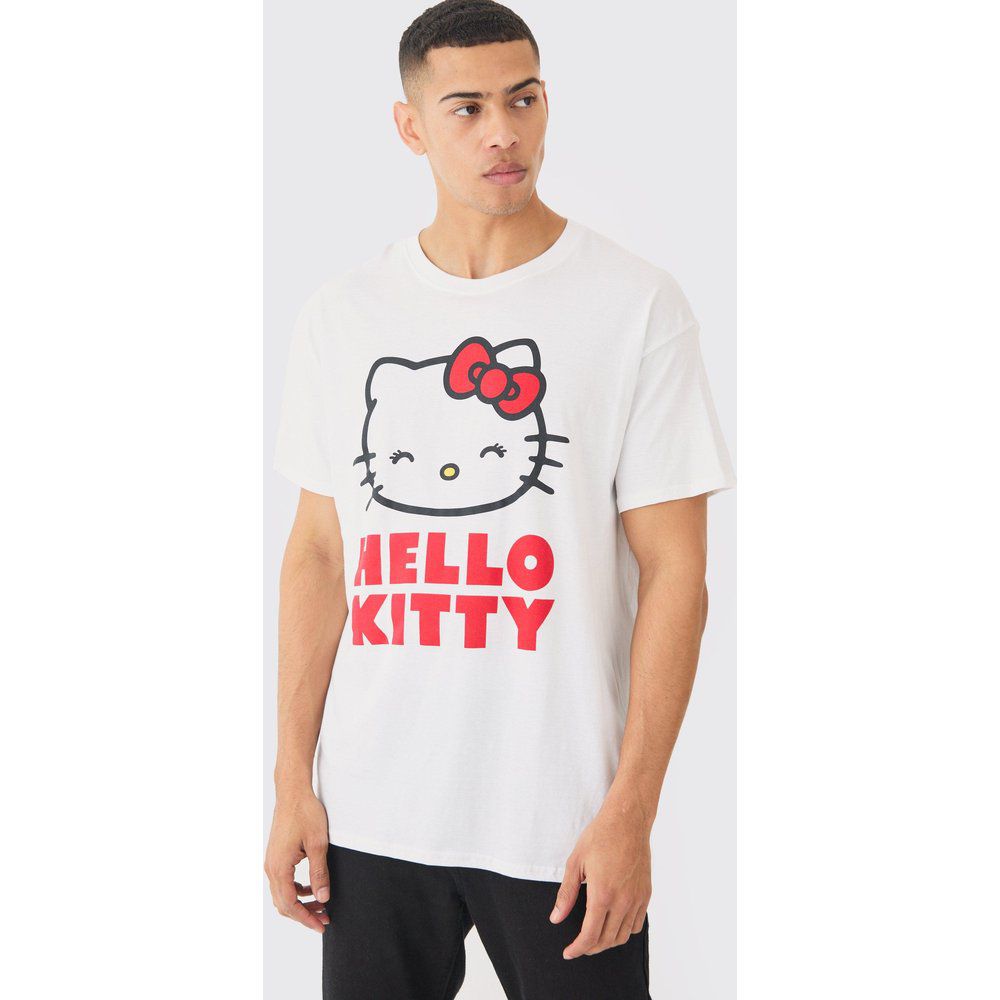 Oversized Hello Kitty License T-shirt - boohoo - Modalova