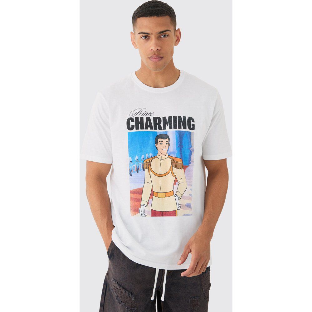 Oversized Disney Prince Charming License T-shirt - boohoo - Modalova