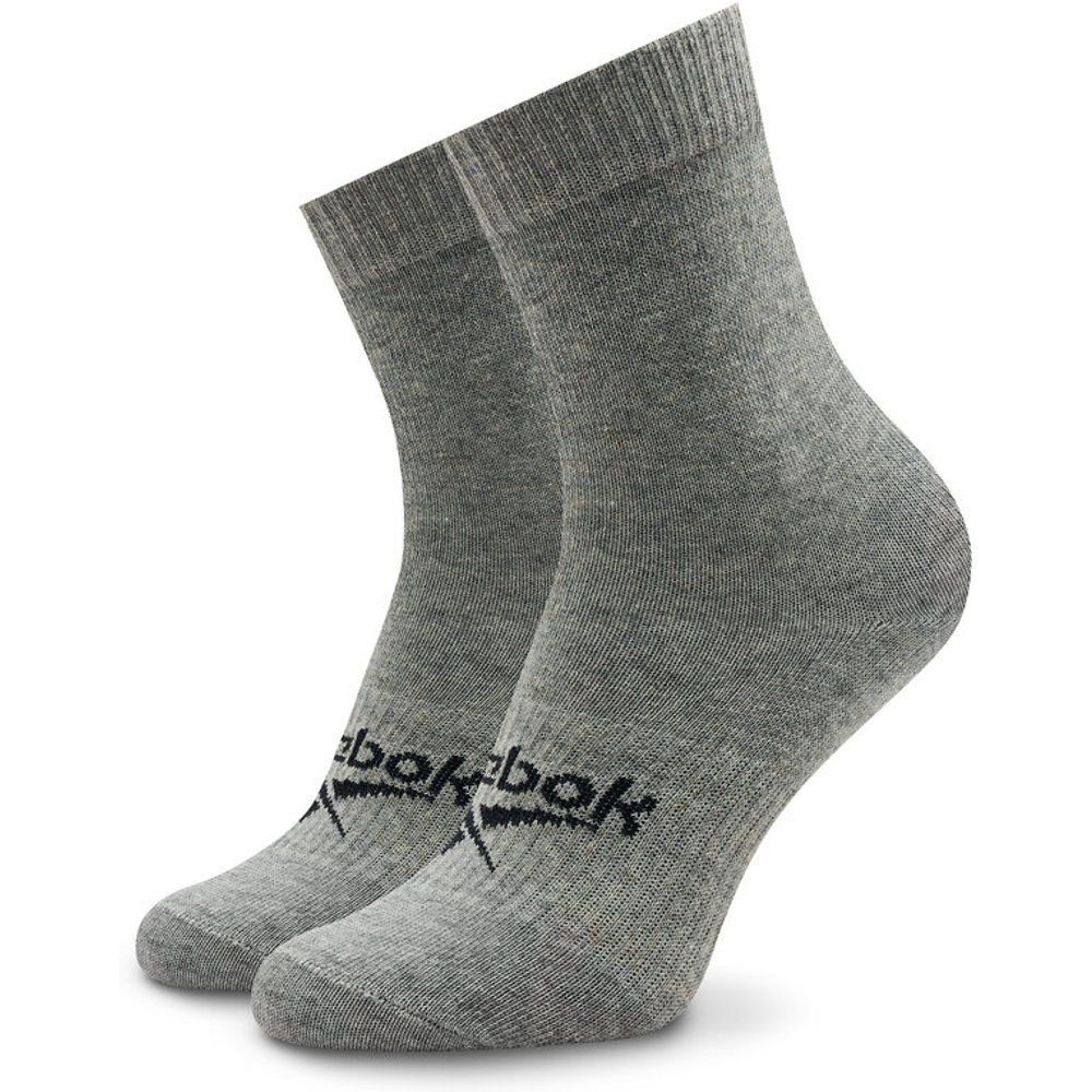 Calzini lunghi unisex - Active Foundation Quarter Socks GI0076 medium grey heather - Reebok - Modalova