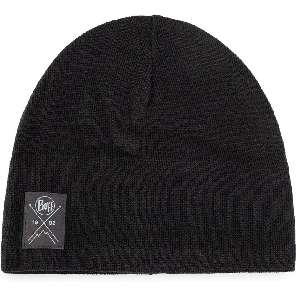 Berretto - Knitted & Polar Hat 113519.999.10.00 Solid Black - Buff - Modalova