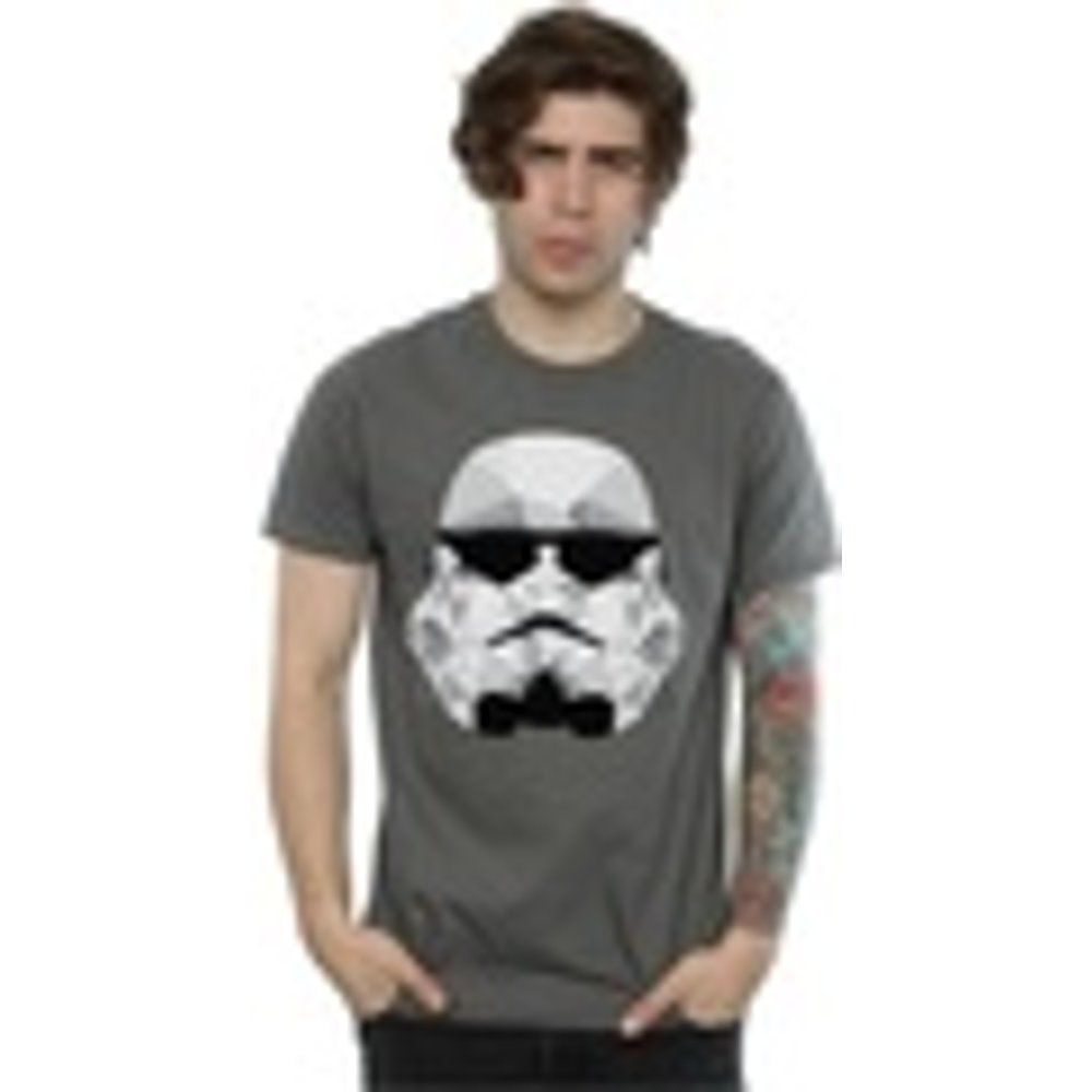 T-shirts a maniche lunghe Stormtrooper Geometric Helmet - Disney - Modalova