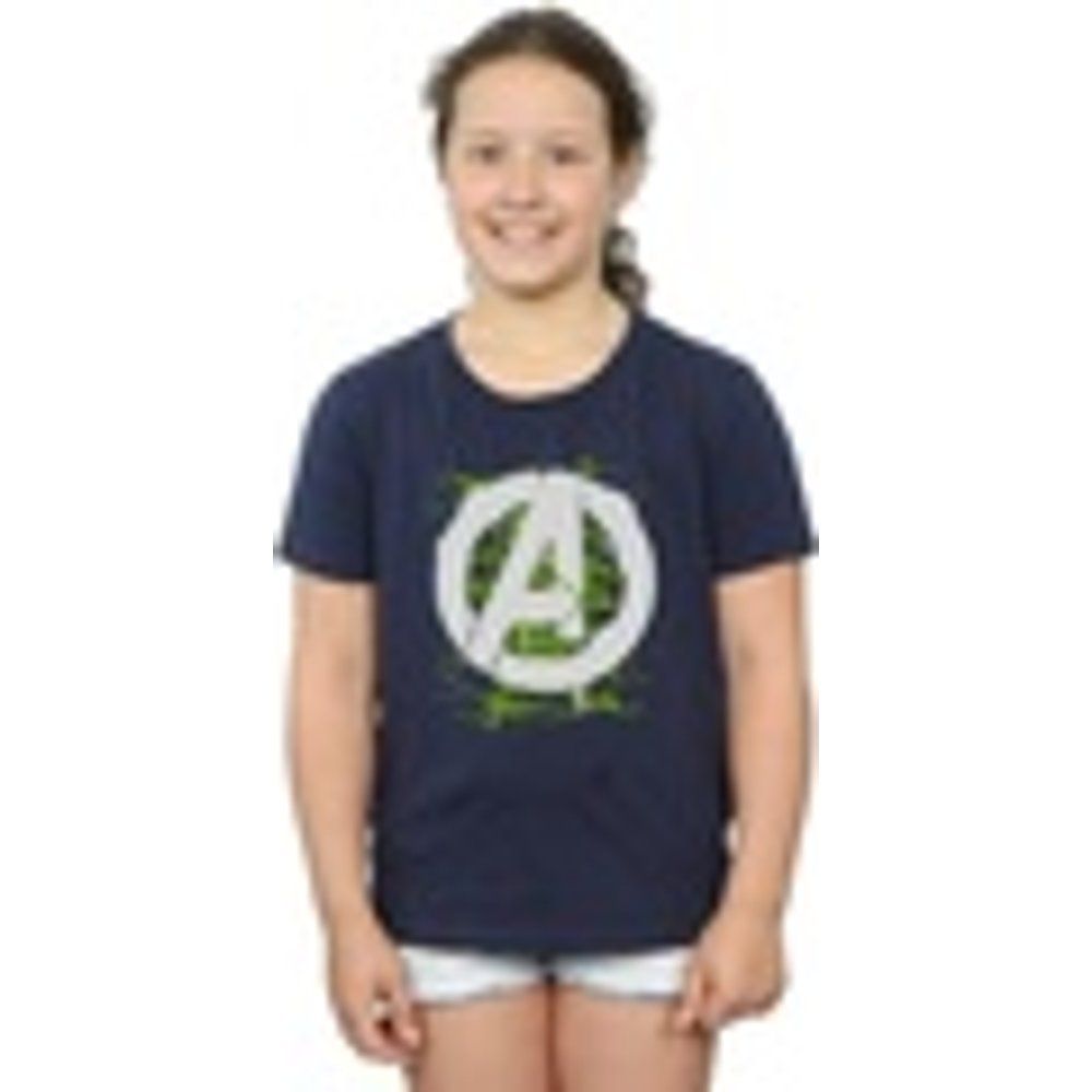 T-shirts a maniche lunghe Avengers A Logo - Marvel - Modalova