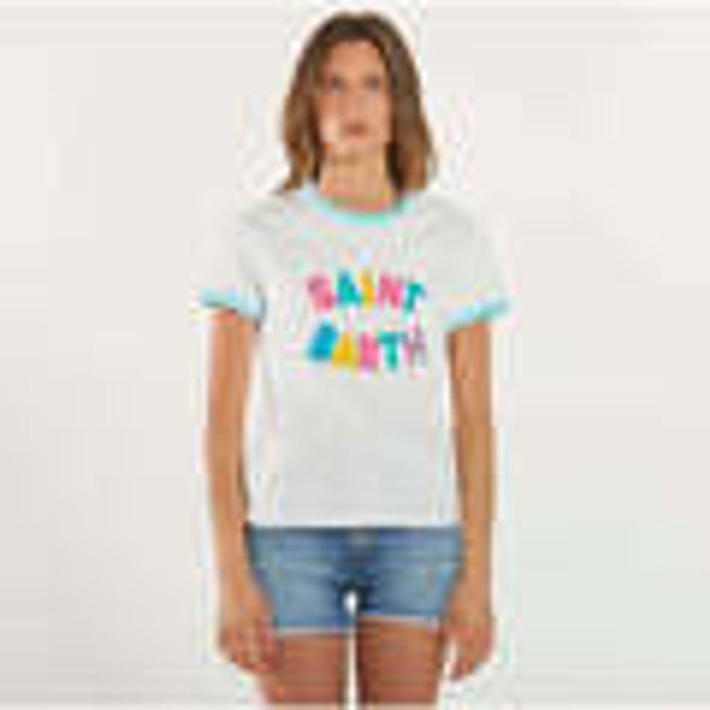 T-shirt t-shirt emilie terry SB patch - Mc2 Saint Barth - Modalova