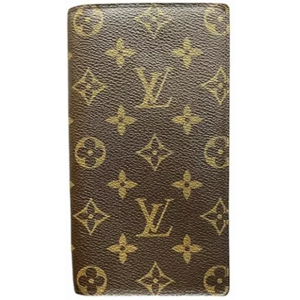 Pre-owned Wallets, female, , Size: ONE SIZE Pre-owned Canvas wallets - Louis Vuitton Vintage - Modalova