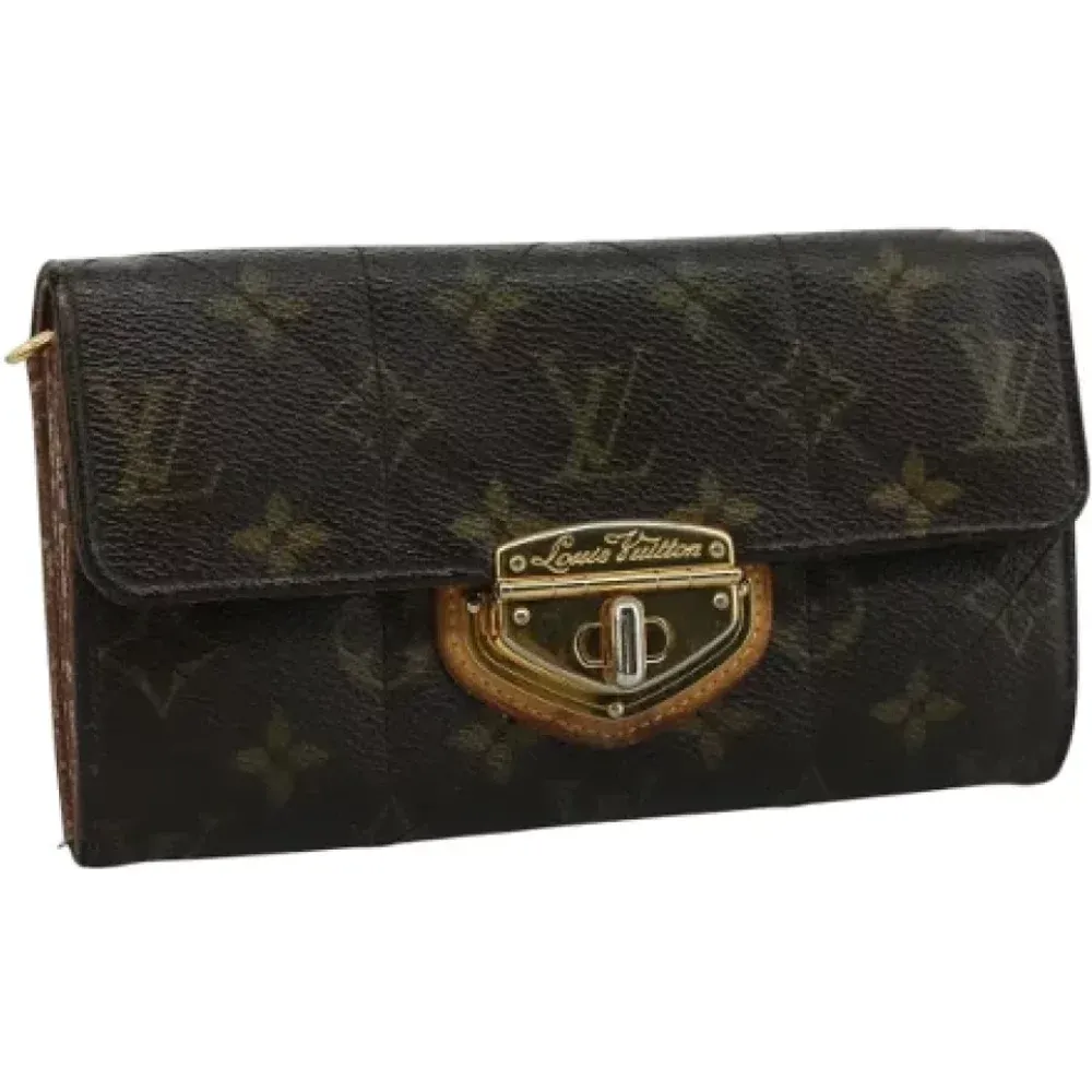 Pre-owned Wallets, female, , Size: ONE SIZE Pre-owned Canvas wallets - Louis Vuitton Vintage - Modalova