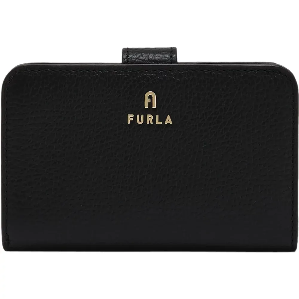 Wallets & Cardholders, female, , Size: ONE SIZE Compact Camelia Wallet with Multiple Compartments - Furla - Modalova