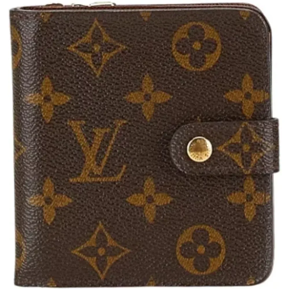 Pre-owned Wallets, female, , Size: ONE SIZE Pre-owned Canvas wallets - Louis Vuitton Vintage - Modalova