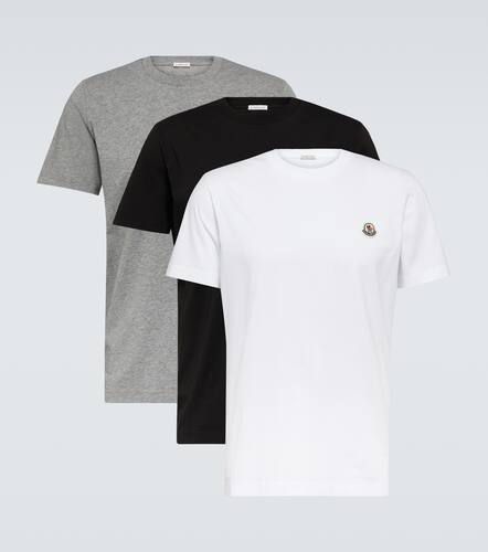 Moncler Set di 3 T-shirt in cotone - Moncler - Modalova