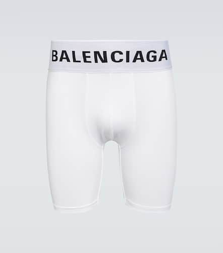 Balenciaga Boxer in jersey con logo - Balenciaga - Modalova