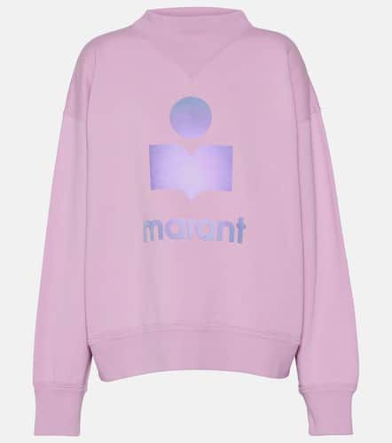 Felpa Moby in jersey con logo - Marant Etoile - Modalova