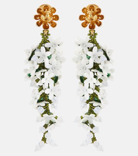 Orecchini Cascading Flower - Oscar de la Renta - Modalova