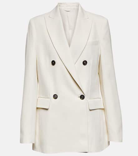 Double-breasted blazer - Brunello Cucinelli - Modalova