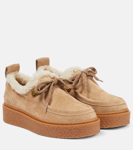 See By Chloé Stringate Capsule in suede con shearling - See By Chloe - Modalova