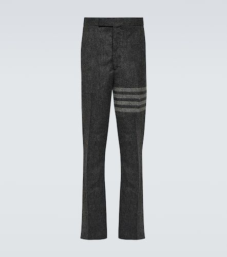 Pantaloni 4-Bar in tweed di lana - Thom Browne - Modalova