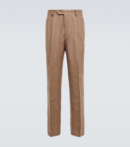 Pantaloni regular in lana e cashmere - Auralee - Modalova