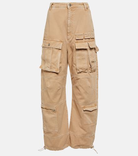 Pantaloni cargo di jeans a gamba larga - Sportmax - Modalova