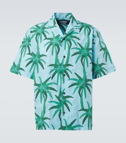 Jean printed cotton poplin shirt - Jacquemus - Modalova