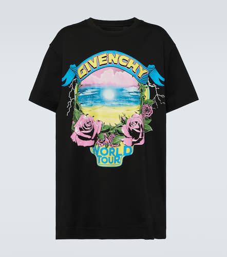 T-shirt World Tour in cotone - Givenchy - Modalova