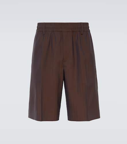 Burberry Shorts in lana vergine - Burberry - Modalova