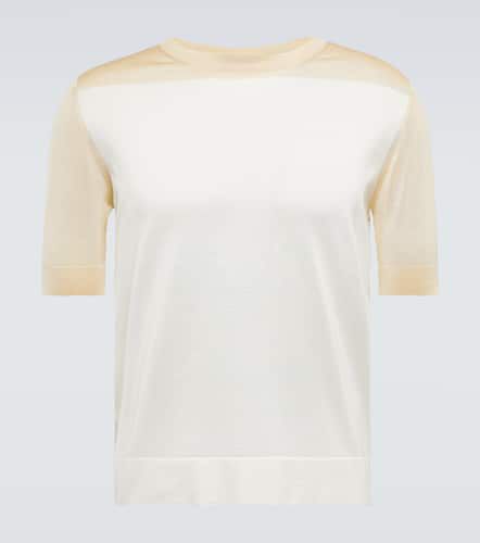 Jil Sander T-shirt oversize in seta - Jil Sander - Modalova